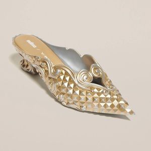 Melissa Court Shoe + Y/Project Silver/Gold